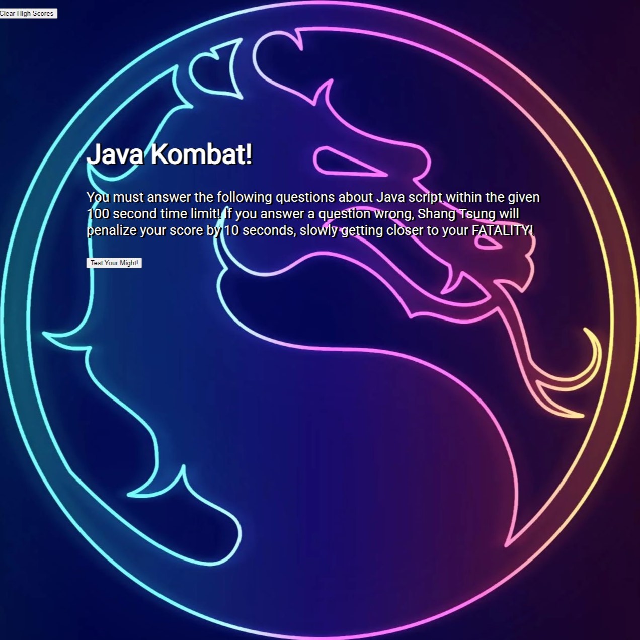 Dragon logo in Mortal Kombat